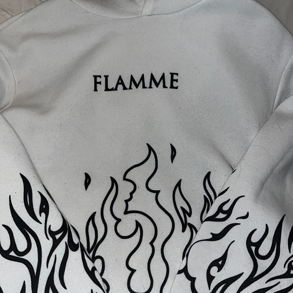 FLAMME flame hoodie